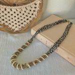 Pearl & Baubles Leopard Necklace Vintage “Farrah” Elegant Classic Style Minimal Pearlcore Chunky Gold Chain Jewelry Tan Photo 7