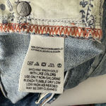 Free People  Caroline Cut Off Bermuda Jean Shorts‎ Size 26 Photo 8