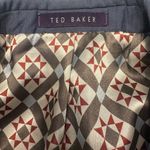 Ted Baker Blue Blazer with Geometric Lining Photo 3