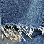 H&M Mom Jeans Ultra High Waist Button Fly Medium Size 8 Raw Hem Photo 5