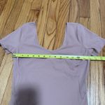 Lululemon Align Nulu T-Shirt in Pink Clay Size 4 Photo 5