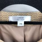 Drew Tan Tweed Woven Cape Jacket Size XS Photo 1