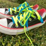 Converse Unisex Chuck Taylor Double Upper All Star Shoes Neon / Black M-4 W-6 Photo 0