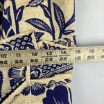 Farm Rio  size small Blue pineapple garden romper white shorts tie tropical vaca Photo 10