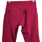 Buff Bunny Red High Waisted Leggings Womens Activewear Pants Size S Photo 4