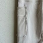 Alo Yoga  Cargo White Cream Soft High Waisted Leggings Size Small Full Length Photo 4