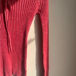 Arizona Jeans Y2K 2000s Arizona Jean Company Ribbed Lace-Up Top in Pink Size Small Photo 2