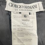 Armani Collezioni Giorgio grey wool-blend midi pencil skirt / 6/ EUC Photo 7