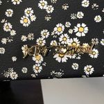 Betsey Johnson “be a nice human “ floral wristlet pouch Photo 9