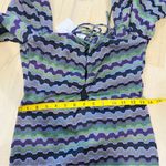 ZARA NEW  square neck line mini dress Photo 9