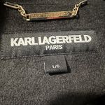 Karl Lagerfeld  PARIS Double Breasted Wool Blend Military Coat Large NWT Photo 1