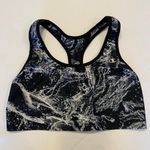 Champion Black & White Tie Dye Sports Bra Photo 0