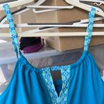 NWOT beach house tankini top size 14 aqua. Turquoise. Blue Photo 1