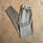 Gym Shark Leggings Womens Olive Green Low Rise SZ M Workout Gym Performance Photo 8