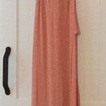 ASOS long coral cap sleeve maxi dress Photo 0