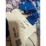 ZARA NEW  Multicolor Silky Satin Floral Sleeveless Strapless Tube Tank Dress XS Photo 4