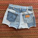 Wrangler BILLABONG PATCHWORK DENIM CUT OFF SHORTS Photo 3