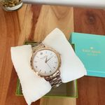 Kate Spade NWT Metro Scallop Quartz White Dial Ladies Watch Photo 1