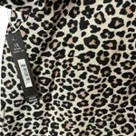 Catherine Malandrino  Leopard Print Pajama Set - Black and Tan Photo 2
