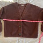 Madewell Brown Fleece Cardigan Photo 8