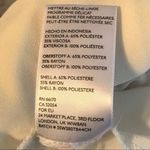 Anthropologie Silence + Noise White Chiffon Burnout Keyhole Top Photo 5