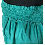 Free People green off shoulder smocked blouse bell sleeve top spirit blouse Photo 2