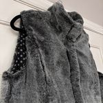 Yarra Trail Women Size 14 Faux Fur Vest Gray Super Soft Plush Outerwear Gorpcore Photo 2