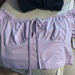 SheIn off the shoulder cute  crop top Photo 0