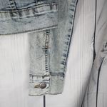 Bebe 2B  Light Blue Cropped Denim Jacket Photo 4