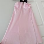 Anthropologie Bow Halter Satin Slip Mini Dress, Size M Photo 7