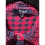 Madewell  Women’s Flannel Ex Boyfriend Shirt Albion Plaid Small Fall Cabin Photo 4