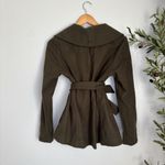 Banana Republic Olive Trench Wrap Coat Small Photo 1