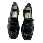 Dolce‎ Vita Elias Loafers Patent Leather Chunky Lug Sole Black Size US 6.5 Photo 2