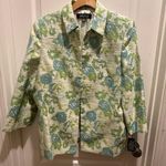 NWOT Kasper Women’s Blazer size 16 Green Photo 0