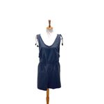 Aerie Tassel Tie Romper Black Size XXL Photo 1