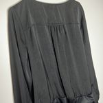 American Eagle NWT Black Faux Wrap BodySuit Photo 11