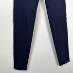 Stella McCartney Pants Womens 40/ US Small Navy Blue Zip Ankle Stretch Pull On Photo 3
