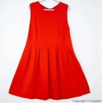 Hutch  Anthropologie Bow Back‎ Tomato Red Dress, 2X Photo 2
