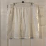 kim rogers  Linen  Women’s Skorts size L brand new with tag length 20” waist 34” Photo 0