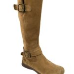 BOC Born on Comfort Tall Bohemian Style Suede Boots EUC $175 Size 6M S3053 Tan Photo 1