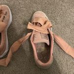 Puma Basket Heart Hyper Embroidery Women Size 8 Photo 5