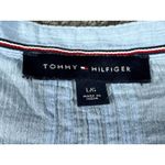 Tommy Hilfiger Women's Cotton Pintuck Embroidered Blouse Size L Photo 12