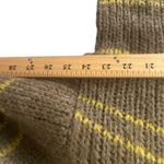 Aerie Womens Size Large Wool Mohair Blend Chunky Soft Knit Brown Striped Sweater Photo 7