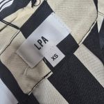 LPA  Hi Low Ruffle Skirt in Black & White XS Photo 11