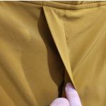 Athleta  Mustard Yellow High Rise Pull On Casual Athleisure Ankle Pants Size 22 Photo 6