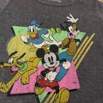 Disney t-shirt grey size XS Mickey Mouse Goofy Donald Duck Pluto Photo 1