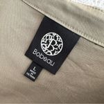 Bobeau Shift Midi Dress Olive Green Pullover Bell Sleeves Cotton Size L Photo 2