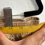 American Eagle Women Cargo Pants Size 12 Beige High Rise Stretch Utility Pockets Photo 2