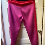 Frankie Morello red purple black color block stripe urban jogger sweatpants XS Photo 4