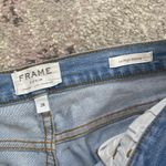 frame denim  Women's Light Wash Le High Rise Skinny Waterford Distressed Jeans 28 Photo 2